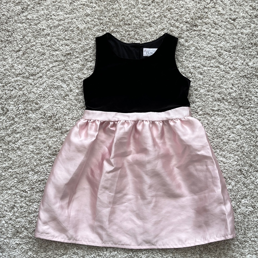 The Children's Place Black Velvet Dress